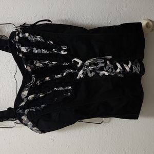 TRIPP corset with detachable straps